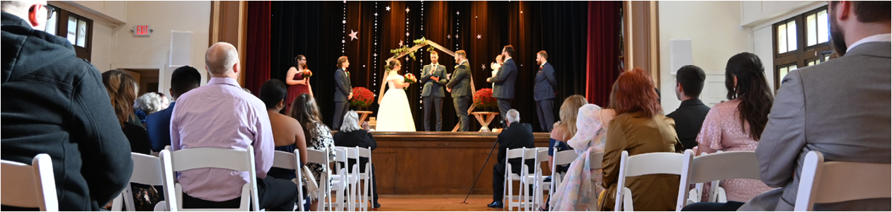 Wedding at Baker Community Center